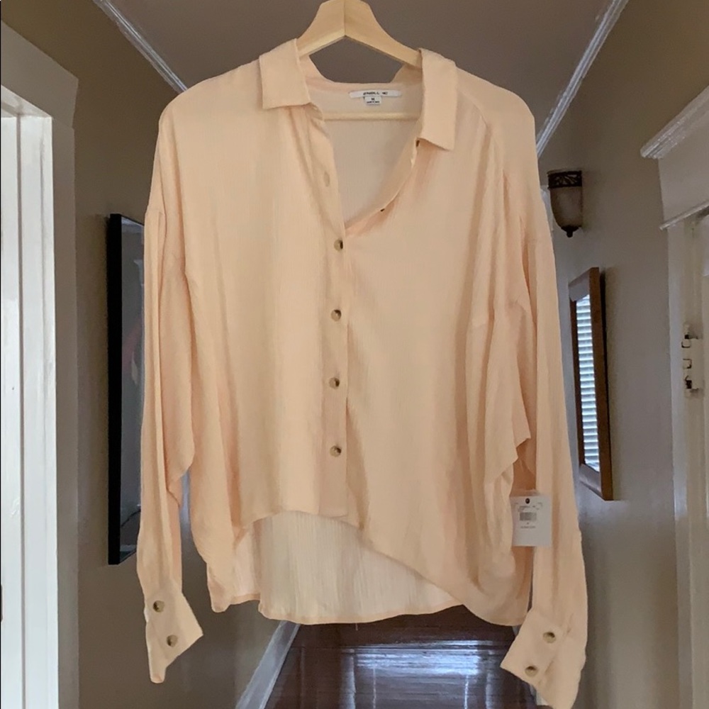 NWT O'Neill peach top - Picture 1 of 5
